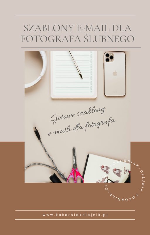Szablony E-maili dla Fotografów Ślubnych